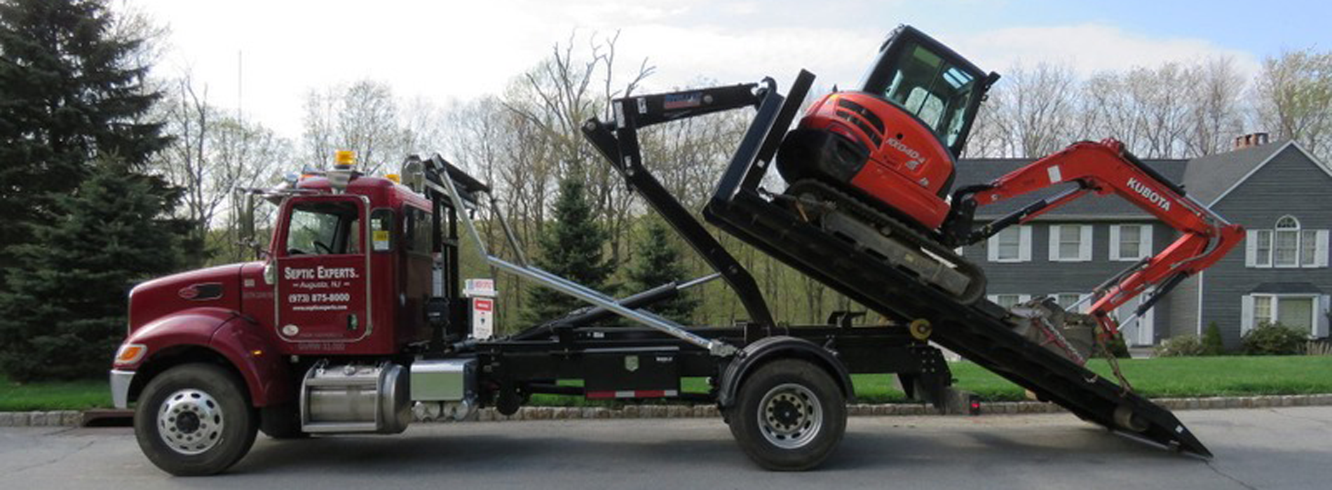 Septic experts truck